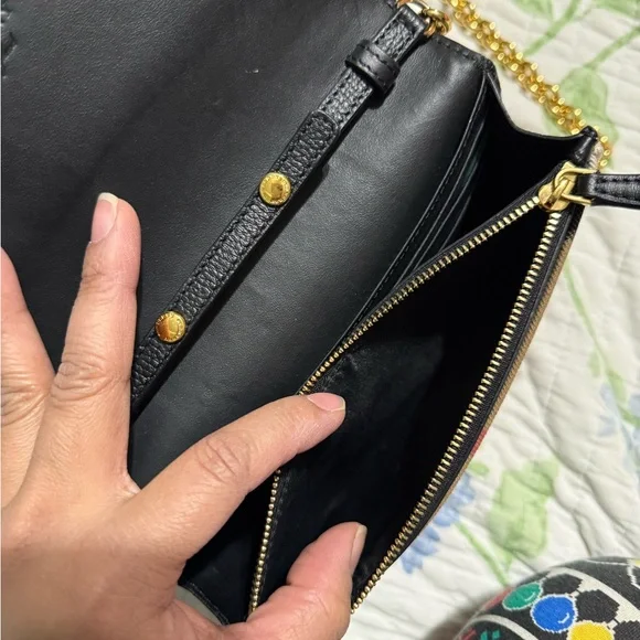 Burberry Black and Tan Crossbody Bag - Picture 6 of 11